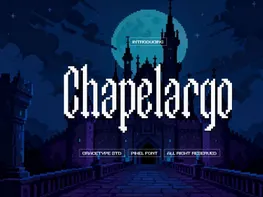 Chapelargo | Pixel Font preview picture