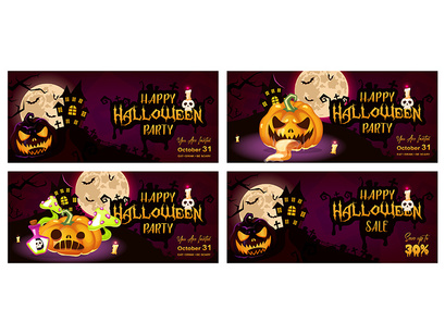 Halloween illustration bundle