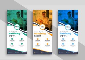 Digital Marketing Agency DL Flyer or Rack Card Ver-1