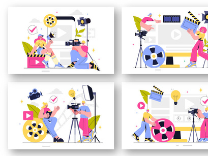 9 Professional Videography Illustration