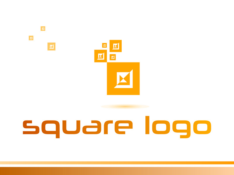 square abstract logo