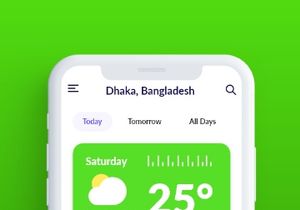 Weather App UI Design full project.
