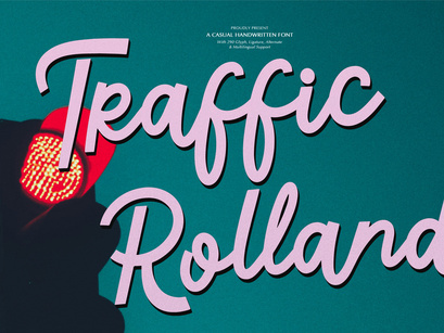 Traffic Rolland | Casual Handwritten