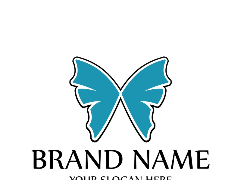 Butterfly logo design