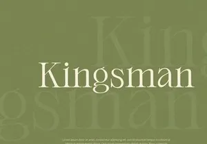 Orlington - Serif Font
