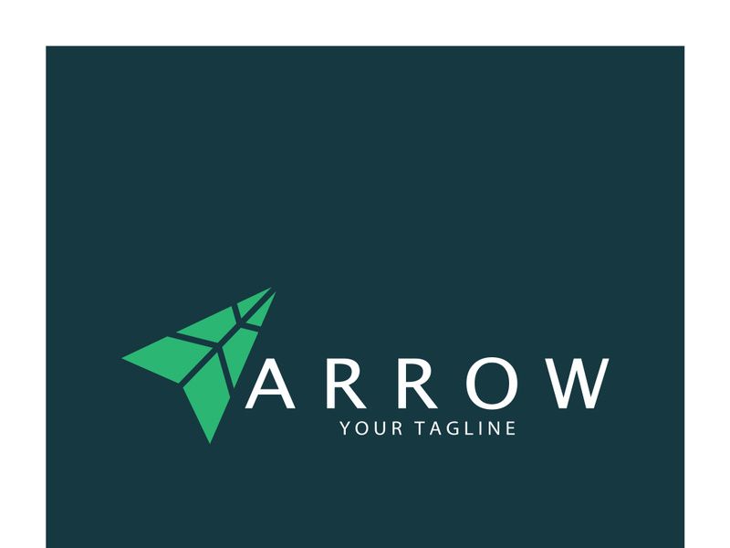 Arrow vector illustration icon Logo Template design