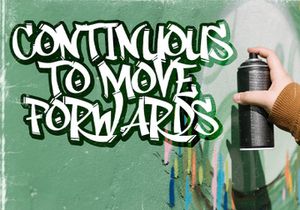 Rhieknuza - Graffiti Font