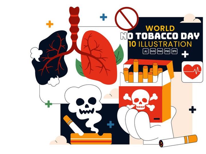 10 World No Tobacco Day Illustration