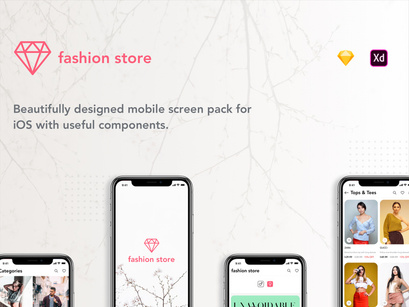 Fashion Store E-Commerce UI-Kit