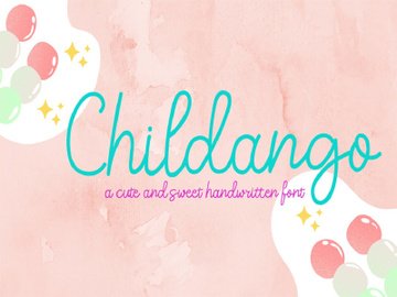 Childango - Cute Handwritten Fonts preview picture