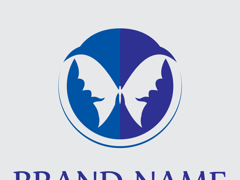 Butterfly logo design