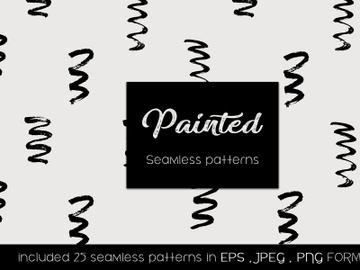 Painted Seamless Patterns preview picture