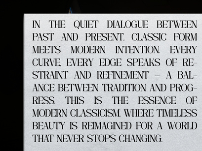 Rubington | Modern Display Serif