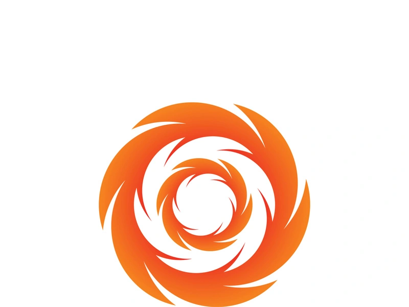 vortex vector illustration icon logo template design