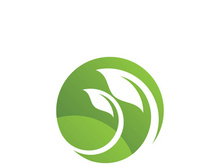 green Tree leaf ecology nature element vecto