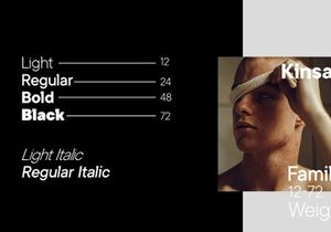 Kinsans - Sans serif Font