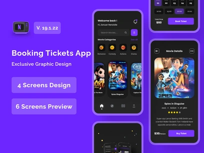 Cinema Booking Ticket App