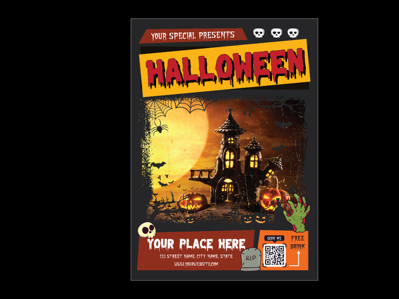 Halloween Day Flyer