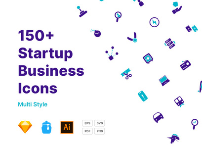 150+ Startup Business Icons