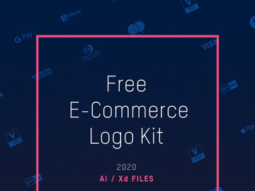 [Free] E-Commerce Logo Kit & Icon Set preview picture
