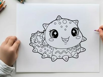 Cute smiling axolotl mascot vector illustration flat design