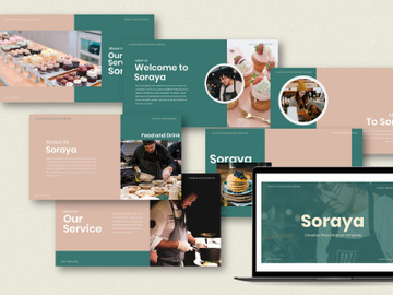 Soraya Creative Google Slides Template preview picture