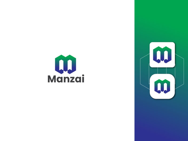 Lettermark Logo - Letter M Logo - Gradient Logo - Business Logo Design