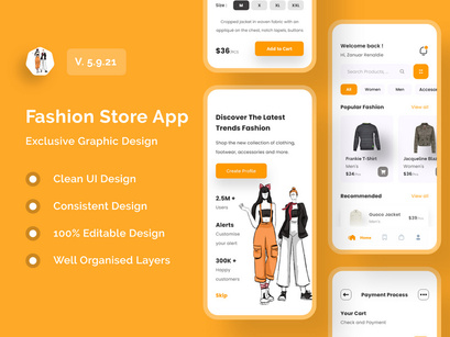 Clothing Fashion Store App