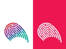 Fingerprint logo vector illustration icon template design