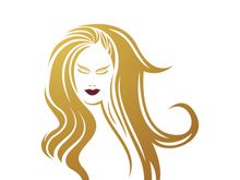 Women beauty, salon, spa, hair minimalist logo design inspiration