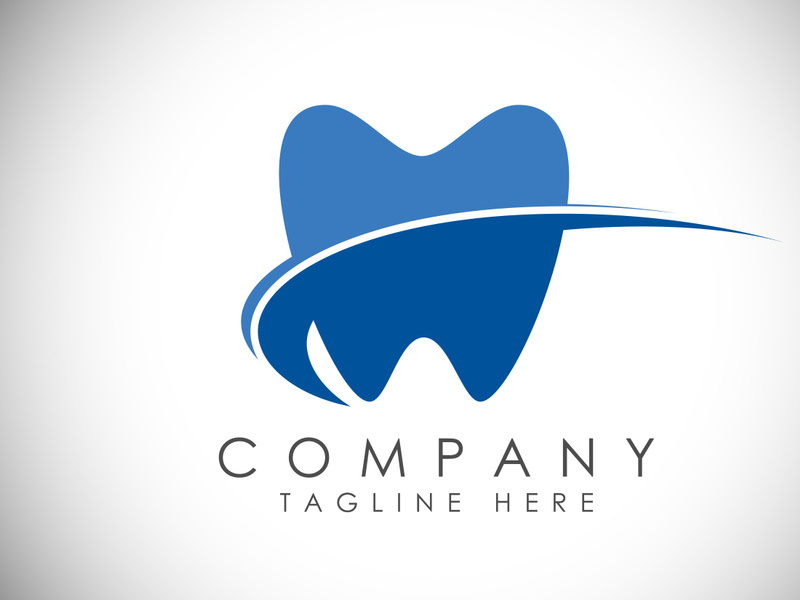 Dental Clinic logo template, Dental Care logo designs vector, Tooth Teeth Smile Dentist Logo