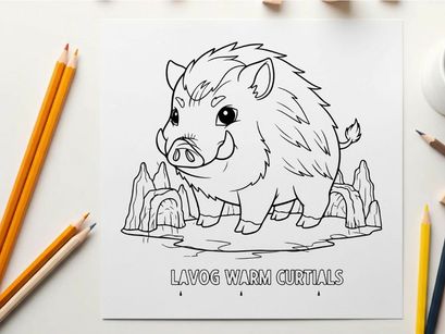 Cute pig saving money vector illustration flat design