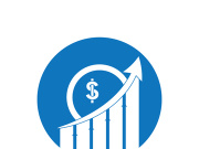 Business finance logo template vector icon design