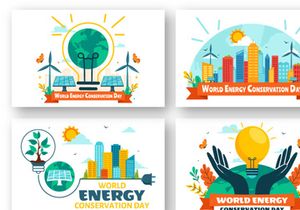 11 World Energy Conservation Day Illustration