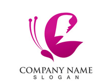 Butterfly logo template symbol vector icon design