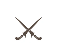 Shield and keris  with its elaborately carved handle and wavy blade is a unique