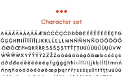 Simpel: Geometric sans-serif font