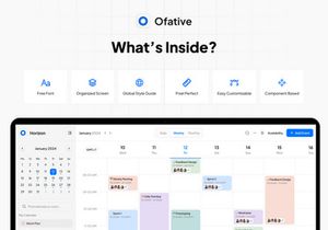 Ofative - Calendar Dashboard App
