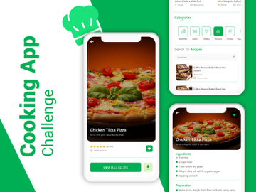 Cooking App UI/UX Design preview picture