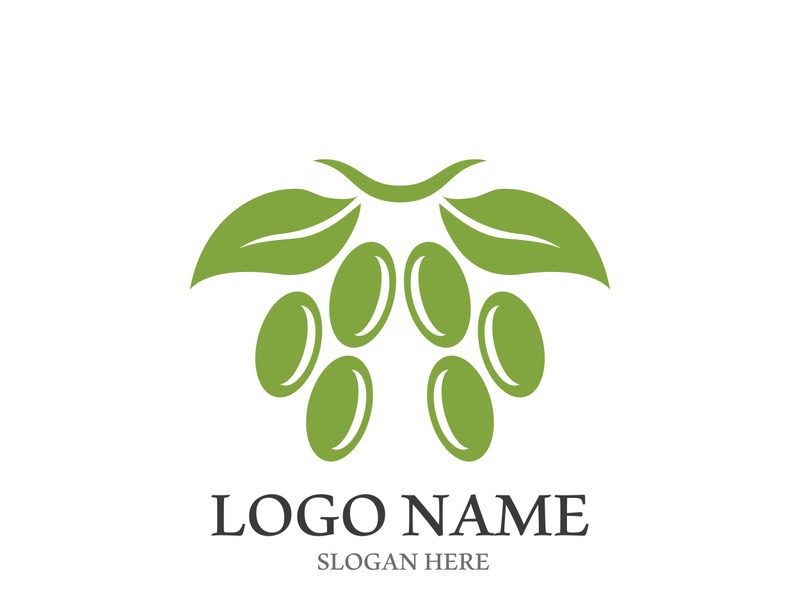 olive icon vector illustration design template