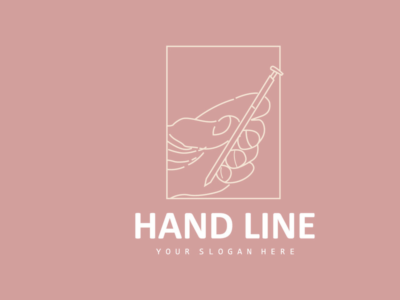 Hand Logo, Teamwork Vector Design