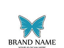 Butterfly logo design