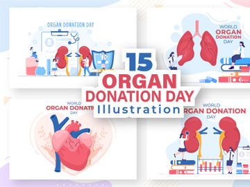 15 World Organ Donation Day Illustration preview picture