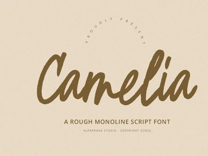 Camelia - Script Font