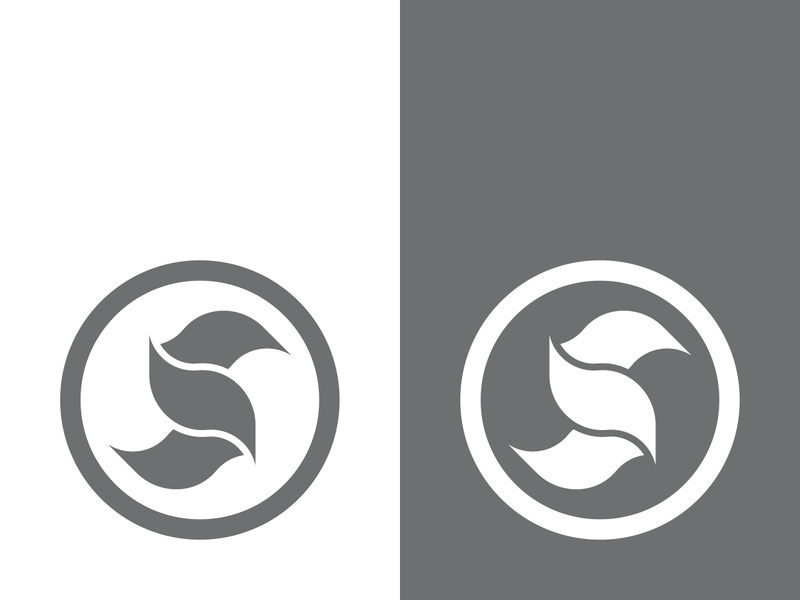 Business corporate S letter logo design vector