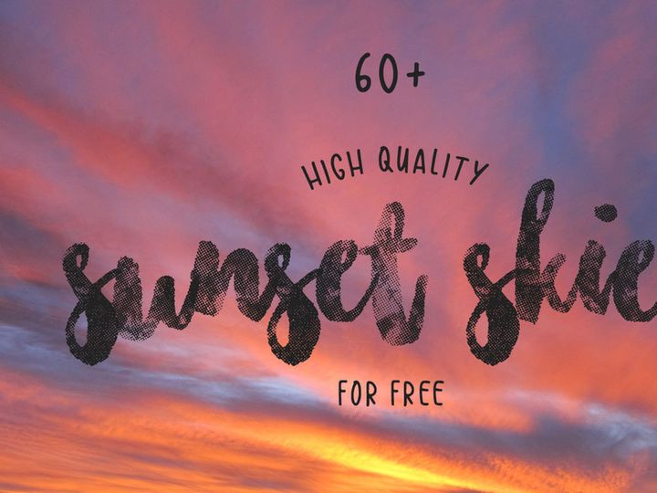 Free 60+ Sunset Sky Bundle