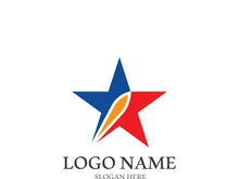 Star icon template vector illustration design