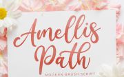 Amellis Path - Brush Script Font