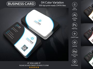Corporate Business Card Design preview picture