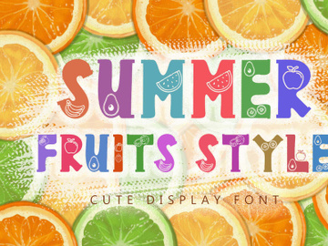 Summer Fruits Style preview picture